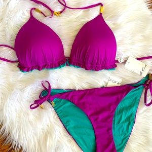 👙 Sizzling scrunch-butt bikini set by A.Che swim. Quality, reversible
